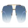 Carrera Men's 1054/S Sunglasses, Gold/Dark Blue Shaded, 63/12/145 view 2