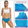 FEIXIANG Cycling Underwear for Women, 4D Padded Bike Bicycle Shorts Cycle Biking Riding Undershorts MTB Mountain view 2