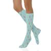 VeJerKK Summer Womens Compression Socks,Men and Women Swimmers,Compression Stockings for Women,Circulation Best for Running Athletic Cycling,Blue -20 inch view 1