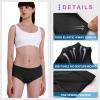FEIXIANG Women's Cycling Underwear 4D Padded Bike Shorts Bike Bicycle Shorts Briefs MTB Mountain Undershorts Black+Blue Medium view 4