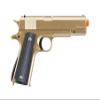 GoldenBall 330 FPS Airsoft 1911 Steel Spring Powered Gold Airsoft Pistol view 2