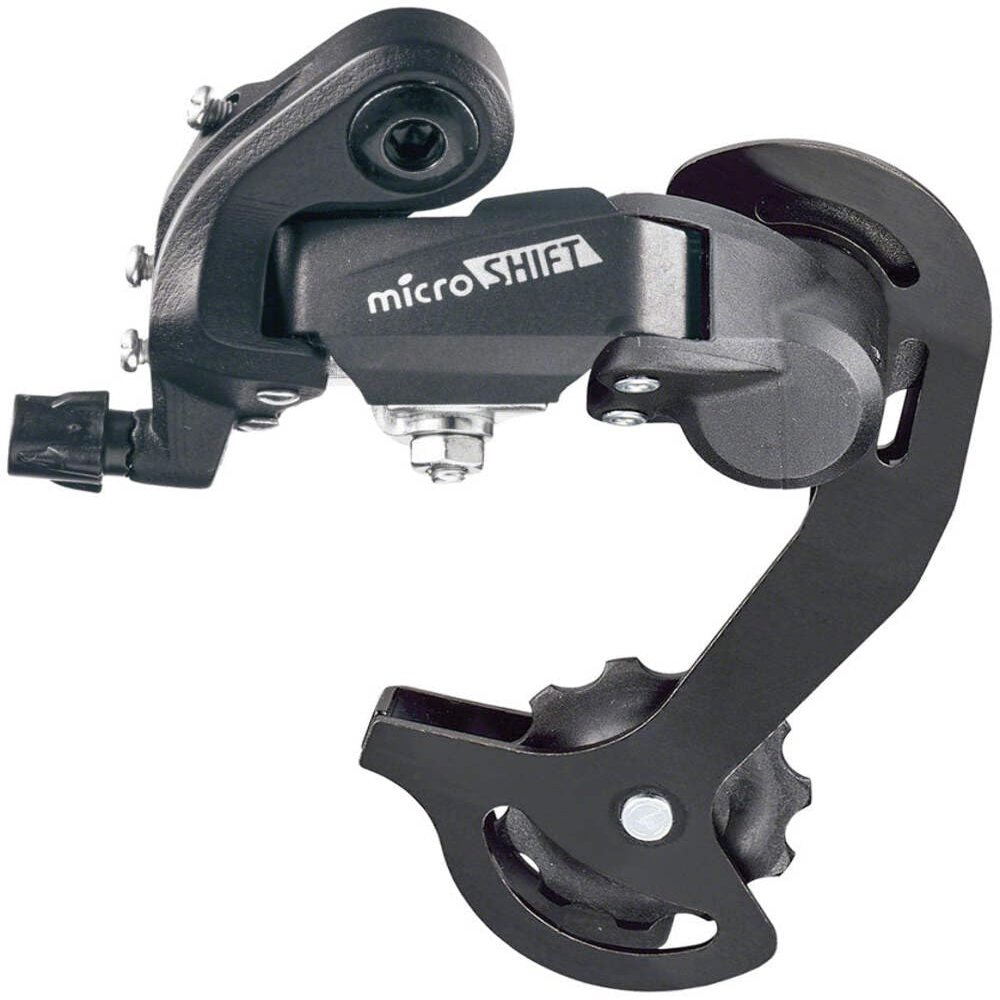 microSHIFT M21 Rear Derailleur - 6,7 Speed Short Cage Black