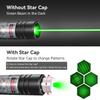 MIPREZT [Professional] Rechargeable Green Laser Pointer High Power Green Beam Laser Light Long Distance Range for TV/LED/LCD Screens Tactical Flashlights Presentation Office/Outdoors/Astronomic [001] view 2