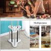 Gruytoie Billiard Cue Rack, Freestanding Pool Cues Racks Wooden Billiard Pool Cue Rack Stick Holder for Schools Homes Clubs view 4