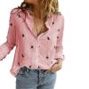Casual White Yellow Shirt Button Lapel Cardigan Tops Women's Loose Long Sleeve Oversized Shirts R009-11 XXL view 1