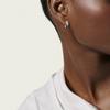 Cross Small Earrings Cute Huggie Hoops Dainty Earrings Vintage Sterling Silver Earrings Birthday Gift for Her Hypoallergenic for Sensitive Ears view 2