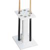 Gruytoie Pool Cue Rack,Freestanding Billiard Cue Floor Rack, Billiard Cue Pool Rack,for Family Club Billiard Room-Wood Color||30x55x24cm (A) view 1