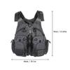 JKSPORTS Fly Fishing Vest Fishing Safety Life Jacket for Swimming Sailing Boating Kayak Floating Multifunction Breathable Backpack for Men and Women Kayak Vest Swim Vest (Green and Gray,with Foam) view 2