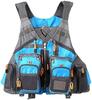 JKSPORTS Fly Fishing Vest Fishing Safety Life Jacket for Swimming Sailing Boating Kayak Floating Multifunction Breathable Backpack for Men and Women Kayak Vest Swim Vest (Sky Blue,with Foam) view 1
