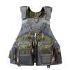 JKSPORTS Fly Fishing Vest Fishing Safety Life Jacket for Swimming Sailing Boating Kayak Floating Multifunction Breathable Backpack for Men and Women Kayak Vest Swim Vest (Army Green,with Foam) view 1