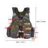 JKSPORTS Fly Fishing Vest Fishing Safety Life Jacket for Swimming Sailing Boating Kayak Floating Multifunction Breathable Backpack for Men and Women Kayak Vest Swim Vest (Army Green,with Foam) view 4