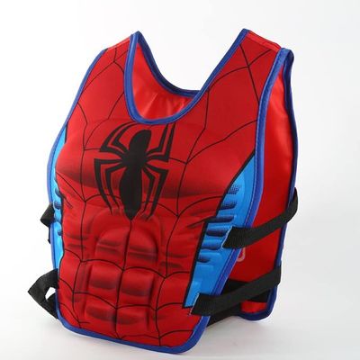Kids Swimming Vest Life Jacket Learn-to-Swim Buoyancy Aid Vest Children Float Vest Kids Swimming Training Jacket Learn to Swim for Boys Girls Begin to Swim 3D Cartoon Swim Vest (Spider,Medium)