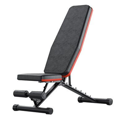 NJCORE Adjustable Weight Bench, Foldable Sit-up Bench Multi-Function Work Out Bench, Strong Bearing Capacity, Gym Equipment for Home
