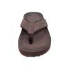 CUERO BURNISHED FAUX SUEDE STRAP W/FABRIC LINER, BROWN, 8 M US view 2