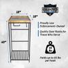 Guard The Line Police Gear Rack - Law Enforcement & Tactical Vest Organizer view 3