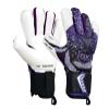 GK Saver Soccer Goalie Gloves Modesty MD04 Hybrid pro Professional Goalie Gloves Size 6 to 11 Removable Savefinger Gloves (MD04 Purple Size 9) view 1