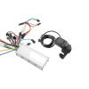 Alomejor Electric Brushless Controller, LCD Display 2 in 1 48/60V 500W Scooter Controller Set for 22.5mm Diameter Handlebar view 2