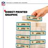 Wild Sports NFL XL Stackers  Stacks Over 5 ft. High  Direct Print HD Team Graphics Won't Peel or Fade  Great Gift for Any Football Fan! Family Outdoor Game for Backyard, Barbeque, or Tailgate Party view 3