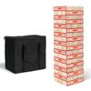 Solid Wood NFL XL Stackers  Stacks over 5 ft. High  Direct Print HD Team Graphics won't peel or fade  Great Gift for any Football Fan! Family Outdoor Game for backyard, barbeque, or tailgate party view 1