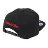 Mitchell & Ness NBA Front Loaded Snapback Hat Cap (Philadelphia 76ers Black) view 2