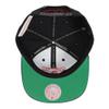 Mitchell & Ness NBA Front Loaded Snapback Hat Cap (Houston Rockets Black) view 3