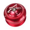 1-1/8" Bike Headset 44mm Aluminum Alloy Bearing Headset Straight Tube for Mountain Bike/MTB Road Bike (Color : Red, Size : 44mm) view 1