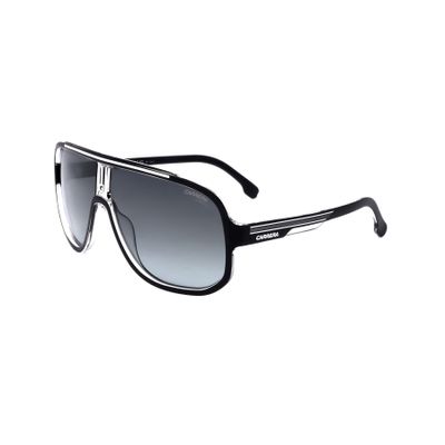 Carrera Unisex Sunglasses, 80s/9o black white, 63