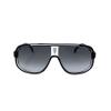 Carrera Unisex Sunglasses, 80s/9o black white, 63 view 2