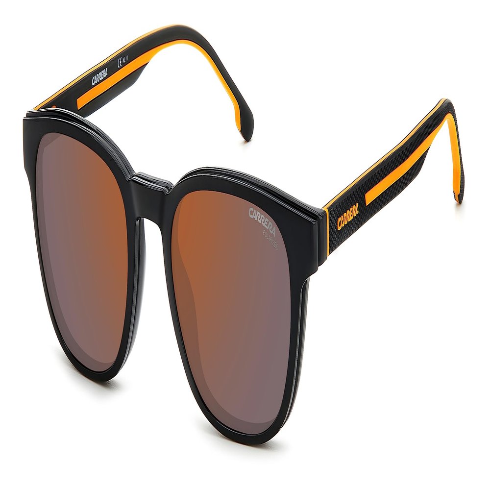 Carrera Unisex Sunglasses, 8lz/Oz Black Orange, 51