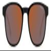 Carrera Unisex Sunglasses, 8lz/Oz Black Orange, 51 view 2