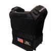 Northgym Adjustable Weighted Vest/Incl. Two 3D Weight Plates in 14lbs / 20lbs/ 30lbs/ 42.5lbs - Optimized Weight Distribution and with Curved Plates for Running, Functional Training and Working Out view 2