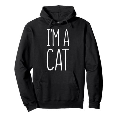 I'm A Cat Shirt Adult Kids Men Women Cat Costume Pullover Hoodie