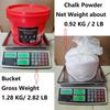 Fuyatina 2LBS Bucket Loose Gym Chalk, Professional Climbing Chalk, Includes 2LBS Premium Chalk Powder 2 Chalk Bags, Multi-Purpose for Rock Climbing Chalk, Gym Chalk, Weight Lifting Chalk Workouts view 2