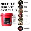 Fuyatina 2LBS Bucket Loose Gym Chalk, Professional Climbing Chalk, Includes 2LBS Premium Chalk Powder 2 Chalk Bags, Multi-Purpose for Rock Climbing Chalk, Gym Chalk, Weight Lifting Chalk Workouts view 4
