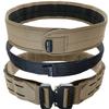 Bear Armz Tactical Battle Belt | Heavy Duty Nylon Belts | Molle Riggers Belt | American Company (Desert Sand, S- Small) view 1