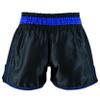 PFG PRO - Elite Series Muay Thai Short - Boxing MMA Muay Thai Training & Fight (as1, Alpha, xx_l, Regular, Regular, Black Blue) view 3