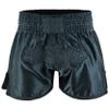PFG PRO - Elite Series Muay Thai Short - Boxing MMA Muay Thai Training & Fight (as1, Alpha, xx_l, Regular, Regular, All Black) view 1