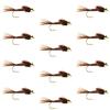 The Fly Fishing Place Bead Head Pheasant Tail Nymph Fly Fishing Flies - Trout and Bass Wet Fly Pattern - 12 Flies Hook Size 10 - One Dozen view 1