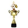 Trophymonster Gold Soccer Large Trophy Cup Award Metal Bowl | for Club, School & Presentations | Free Engraving 3 Sizes view 1