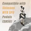 CyclingDeal Bike Cleats Compatible with Shimano SPD SM-SH56 - for Indoor Cycling & MTB Mountain Bike Bicycle - Clips for Indoor Shoes (Multi-Release) view 2