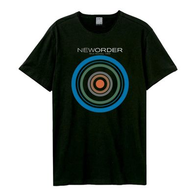 Amplified Unisex Adult Blue Monday New Order T-Shirt (M) (Black)