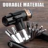 Bike Tool with CO2 Inflator - Bike Chain Tool/Torx/Hex/Screwdriver - Bicycle Multitool Kit Compact and Lightweight Repair Tools for Road and Mountain Bikes view 2