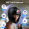 Boxing Headgear for Kids & Men & Youth 2 Pack, Full Face MMA Sparring Helmet with Adjustable Protection, Boxing Face Mask for Boys Gift Ages 812, Muay Thai, Martial Arts Training view 3