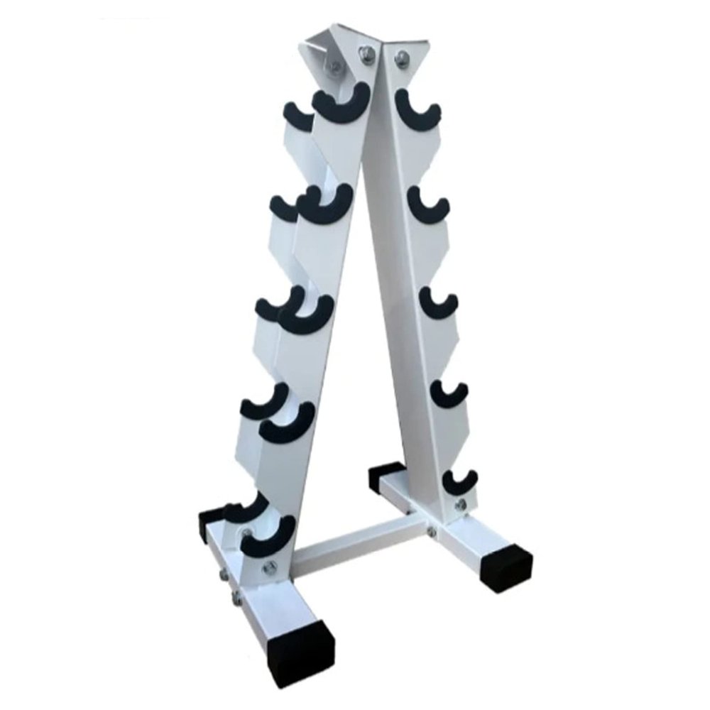 XYXHEII Strength Training Dumbbell Racks, Home Gym Weight Rack for Dumbbells, Dumbbell Storage Rack, Solid Steel Dumbbell Rack Holder, for Dumbbells, Medicine Balls and Kettlebells (5 Pairs)