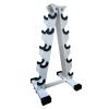 XYXHEII Strength Training Dumbbell Racks, Home Gym Weight Rack for Dumbbells, Dumbbell Storage Rack, Solid Steel Dumbbell Rack Holder, for Dumbbells, Medicine Balls and Kettlebells (5 Pairs) view 1