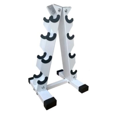 XYXHEII Strength Training Dumbbell Racks, Home Gym Weight Rack for Dumbbells, Dumbbell Storage Rack, Solid Steel Dumbbell Rack Holder, for Dumbbells, Medicine Balls and Kettlebells (4 Pairs)
