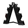 XYXHEII Dumbbell Rack Stand, 3 Tier Dumbbells Weights Stand, Compact Dumbell Rack, Home Gym Dumbbell Storage Stand Holder, for Dumbbell Storage (Black) view 1