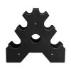 XYXHEII Dumbbell Rack Stand Only, Strength Training Dumbbell Racks, Heavy Duty 3 Tier Weight Rack for Dumbbells, A-Frame Dumbbell Storage Racks, for Home Gym Organization (Black) view 1