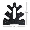 XYXHEII 3 Tier Dumbbell Rack, Strength Training Dumbbell Racks, Dumbbell Storage Rack, Dumbbell Rack Multifunctional, Dumbbells Not Included, for Home Gym Storage (A) view 4