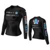 DIYUME Women's Graphic Customized Gifts Lightweight Soft Gym Running Dry Fit Athletic Tops,Black XL view 1